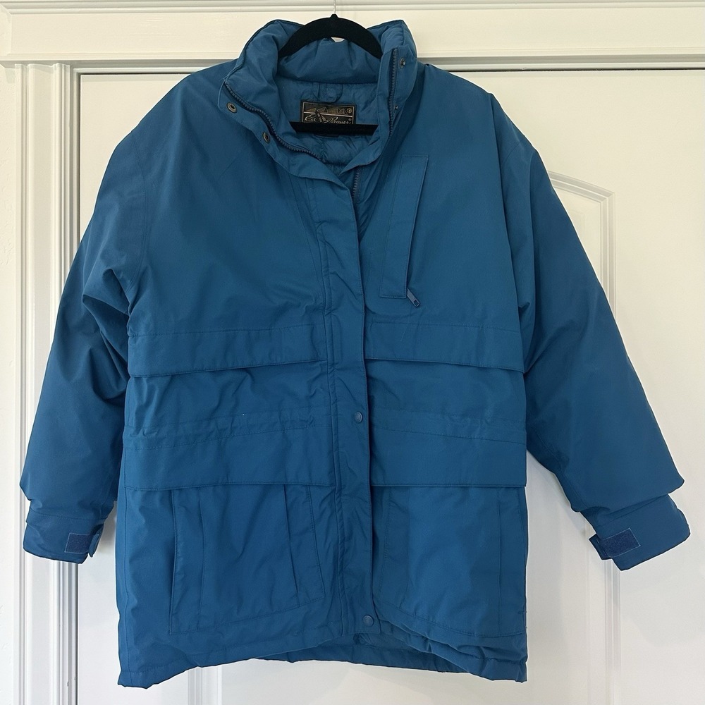 Vintage Eddie Bauer Gore-Tex Ridgeline Jacket Coat Women's Large Blue